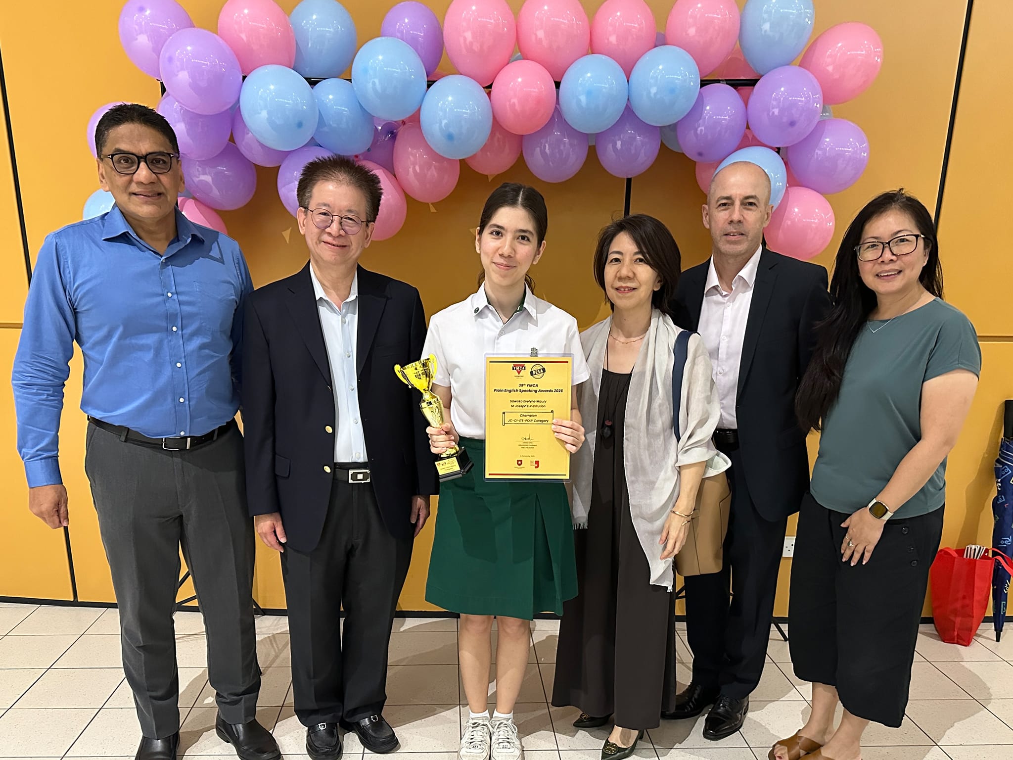 Sawako with School Leaders and parents